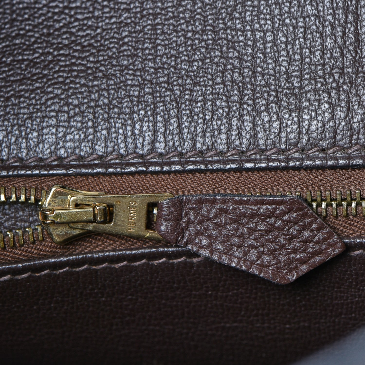 Hermes Togo Birkin 35 Chocolate 14 of 38