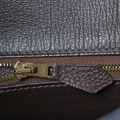 Hermes Togo Birkin 35 Chocolate 14 of 38