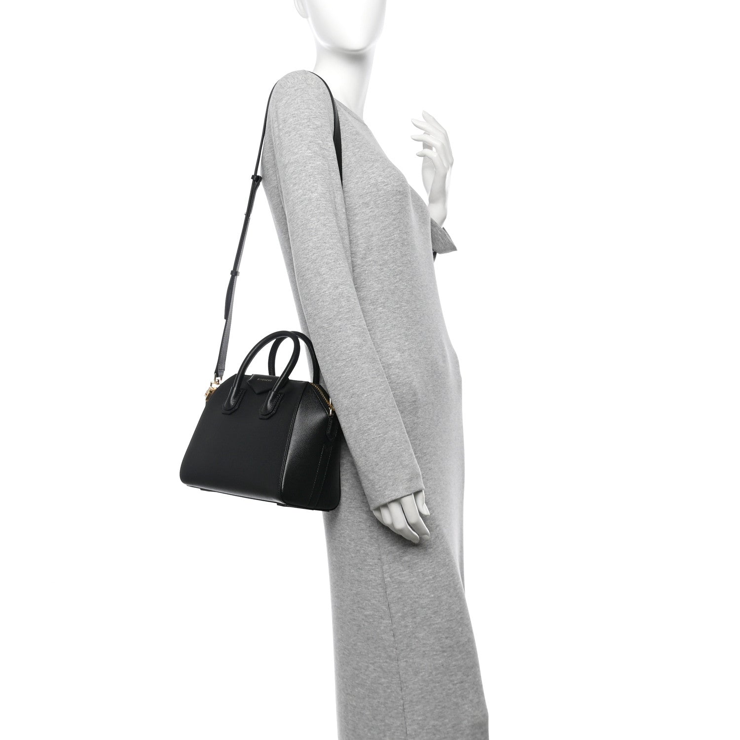 Givenchy Sugar Goatskin Mini Antigona Black 2 of 11