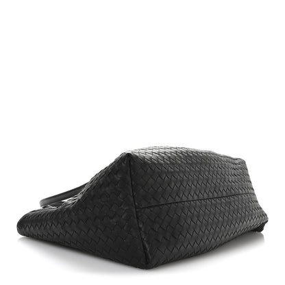 Bottega Veneta Calfskin Intrecciato Large Pinacoteca Reversible Tote Black Fondant 7 of 16