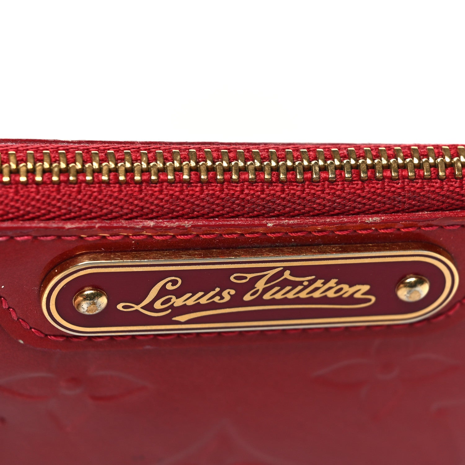 Louis Vuitton Vernis Key Pouch Cherry 11 of 13