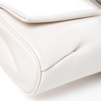 3.1 Phillip Lim 3.1 Smooth Calfskin Alix Minaudiere Clutch Natural White 5 of 10