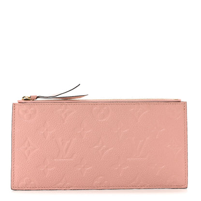 Louis Vuitton Empreinte Felicie Chain Wallet Zippered Insert Rose Poudre 1 of 7