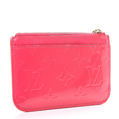 Louis Vuitton Vernis Key Pouch Rose Pop 2 of 9