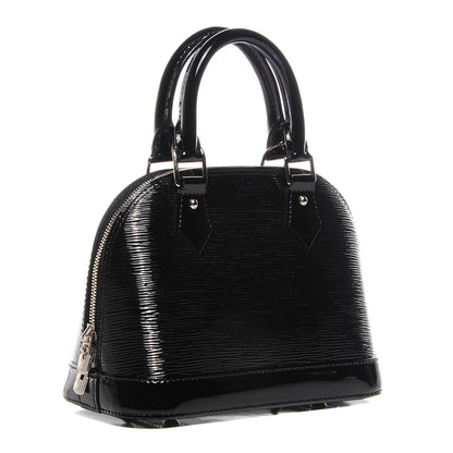 Louis Vuitton Epi Electric Alma BB Black 3 of 8