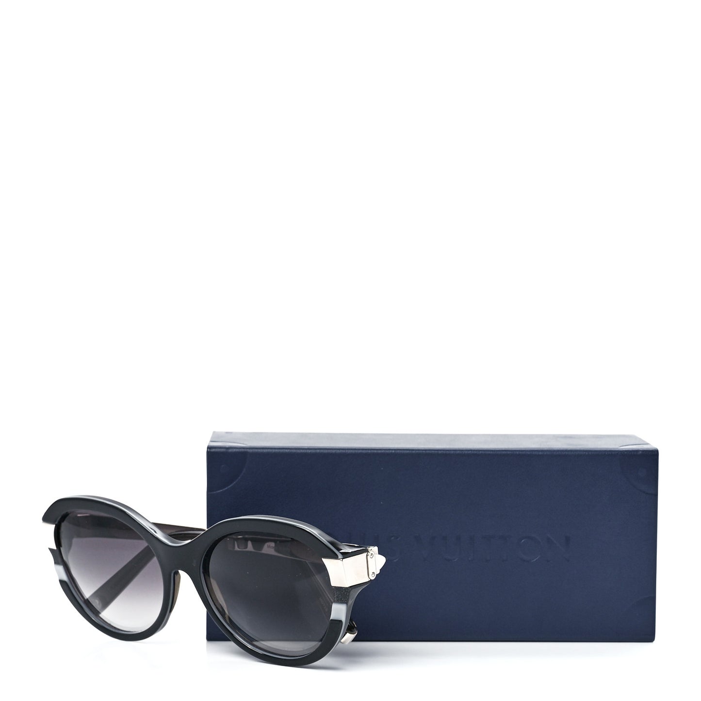 Acetate Petit Soupcon Cat Eye Sunglasses Z0489W Black