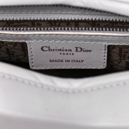 Christian Dior Lambskin Cannage Large Lady Dior White 5 of 13