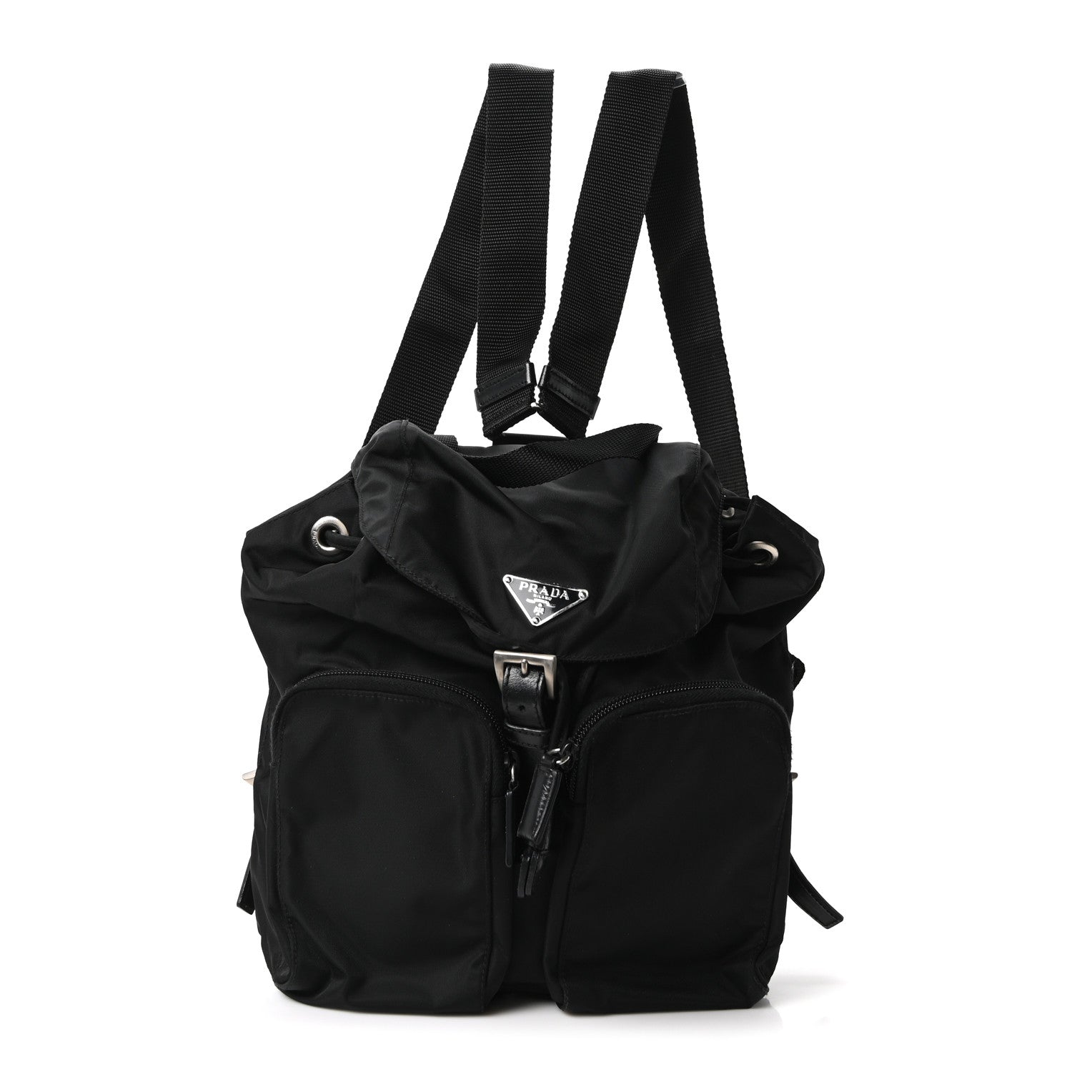 Prada Nylon Vela Small Backpack Black 1 of 10