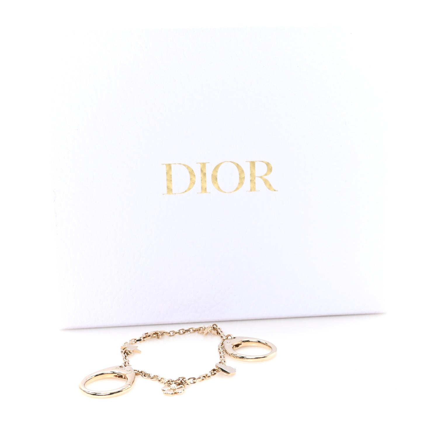 Metal Bag Charm Gold