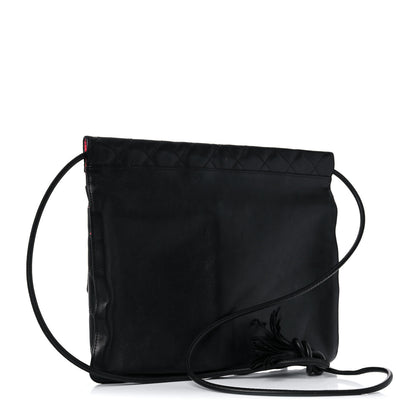 Chanel Calfskin Quilted Cambon Multipocket Shoulder Bag Black 2 of 22