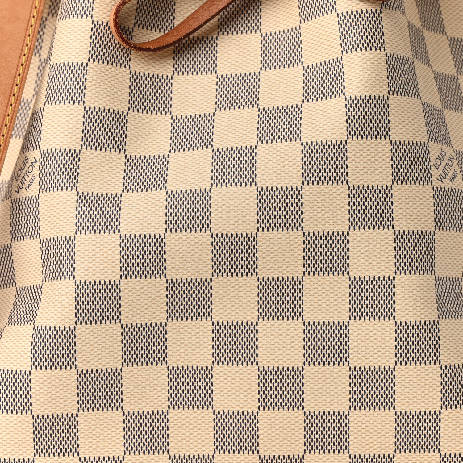 Louis Vuitton Damier Azur Noe BB 8 of 11