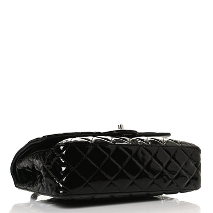 Chanel Patent Quilted Medium Double Flap Black 4 of 13