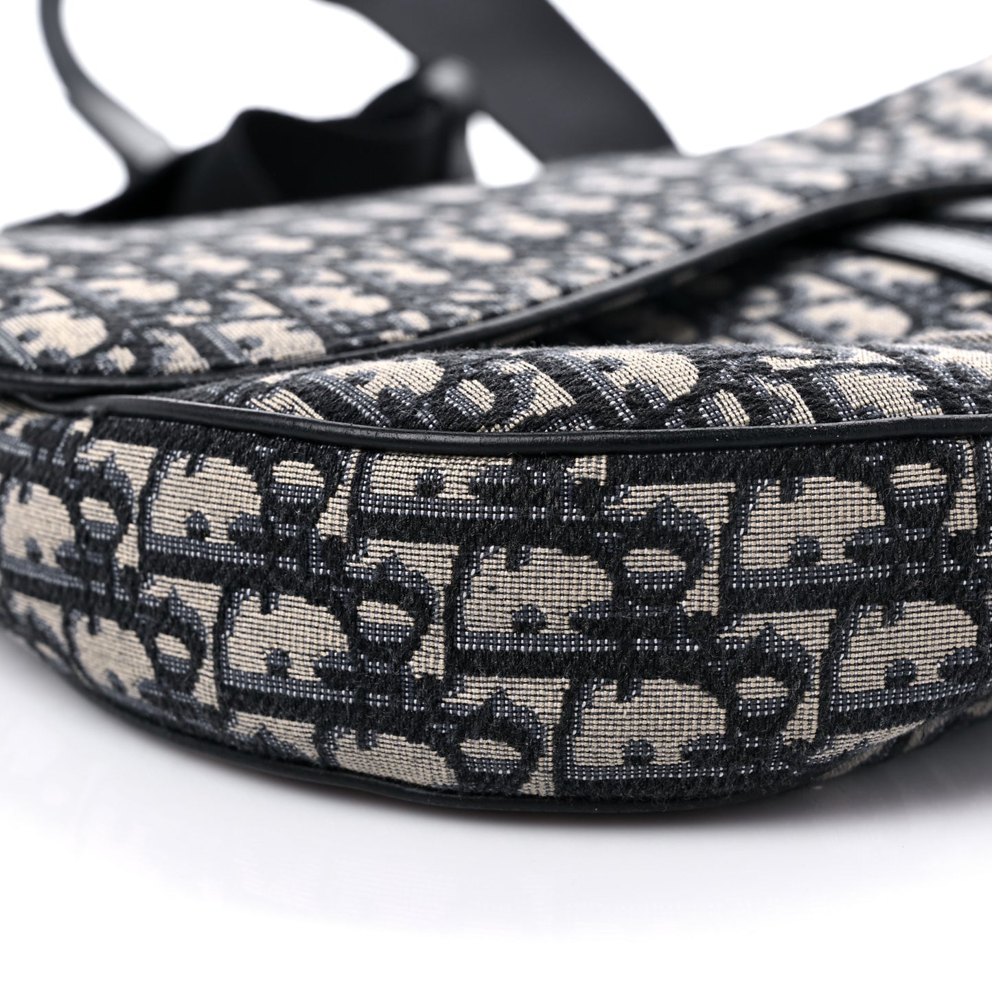 Oblique Mens Maxi Saddle Bag Blue
