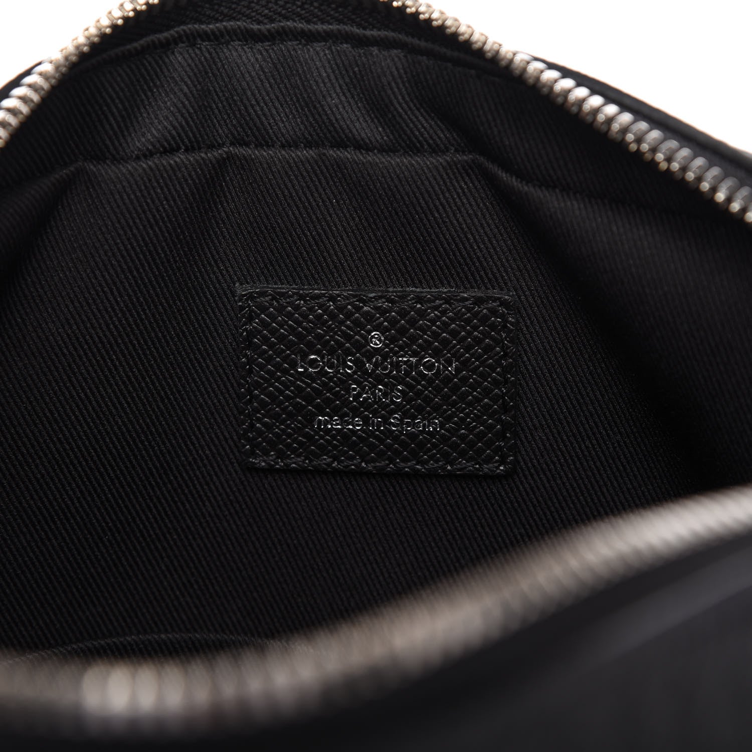 Louis Vuitton Taiga Anton Pochette Black 8 of 8
