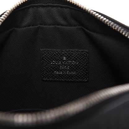 Louis Vuitton Taiga Anton Pochette Black 8 of 8