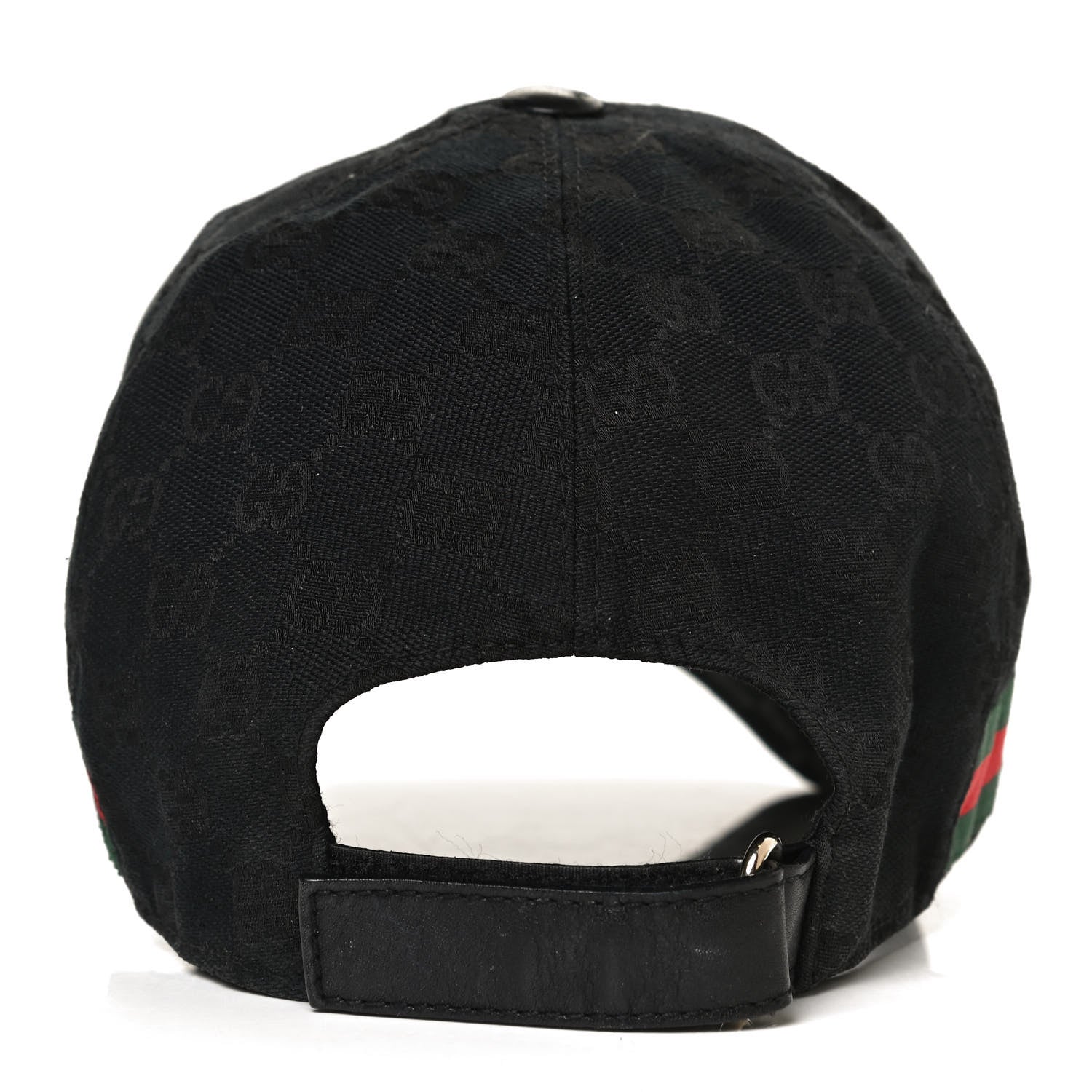 Gucci Monogram Web Baseball Hat L Black 2 of 7