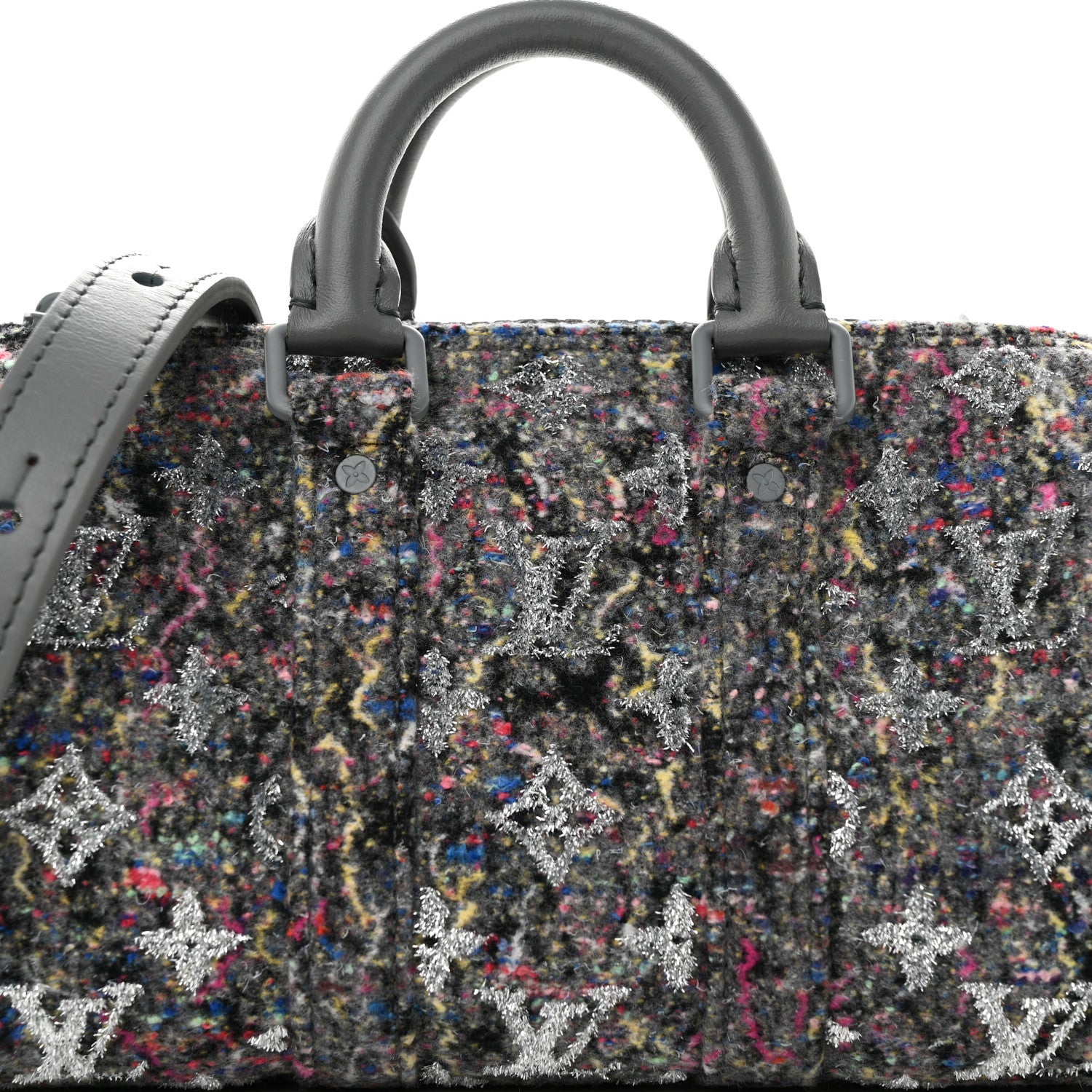 Louis Vuitton Wool Keepall XS Multicolor 8 of 10