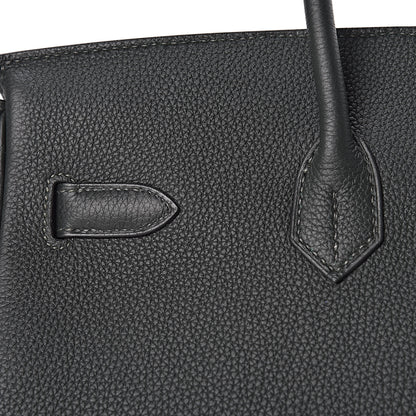 Hermes Togo Horseshoe Birkin 35 Vert Cypress Anemone 11 of 33