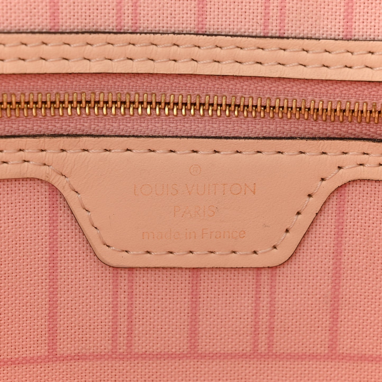 Damier Azur Braided Neverfull MM Pink
