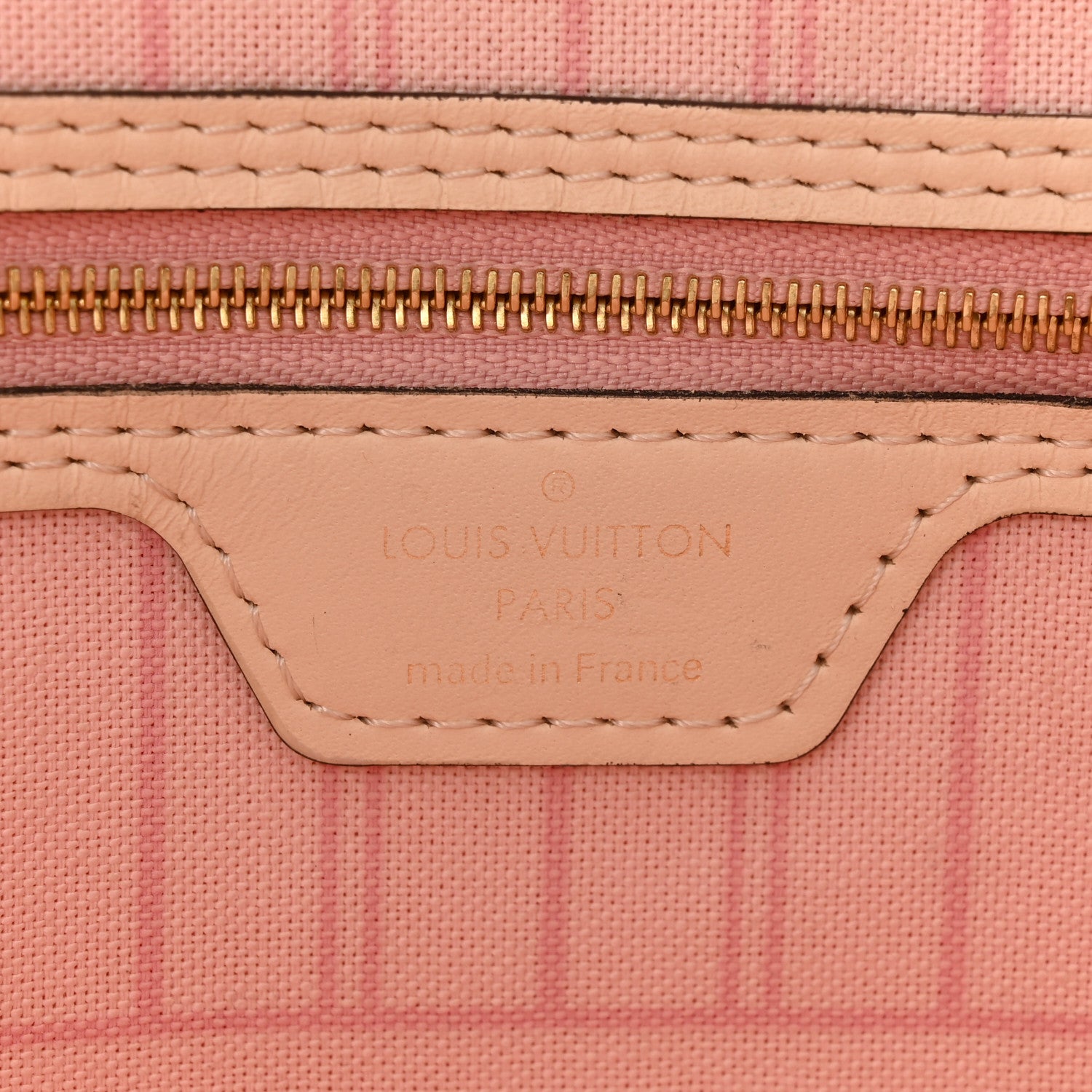 Louis Vuitton Damier Azur Braided Neverfull MM Pink 7 of 11