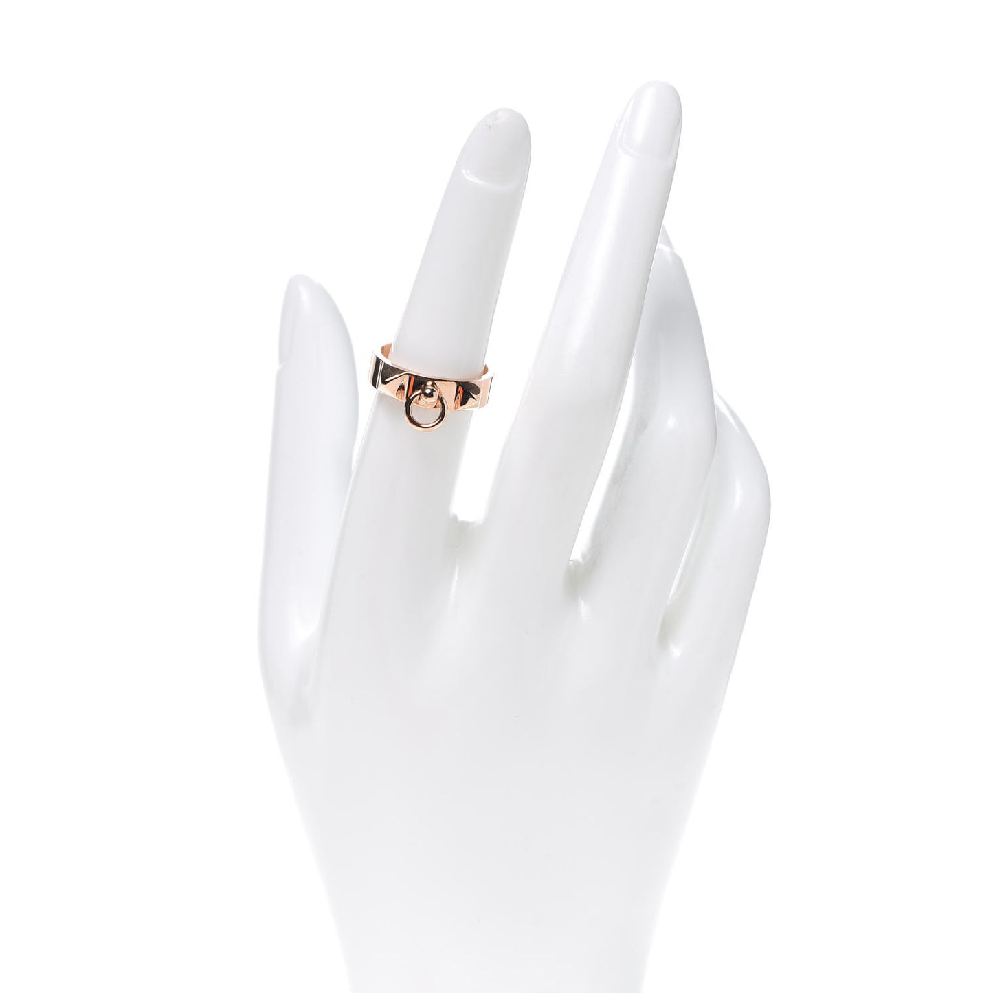 18K Rose Gold PM Collier De Chien Ring 53 6.25