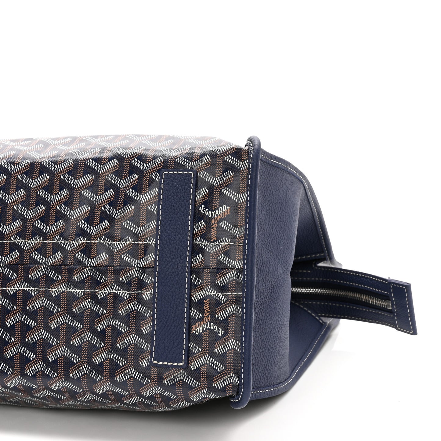 Goyardine Sac Hardy Pet Carrier PM Navy