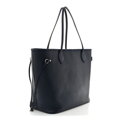 Louis Vuitton Epi Neverfull MM Indigo 4 of 10