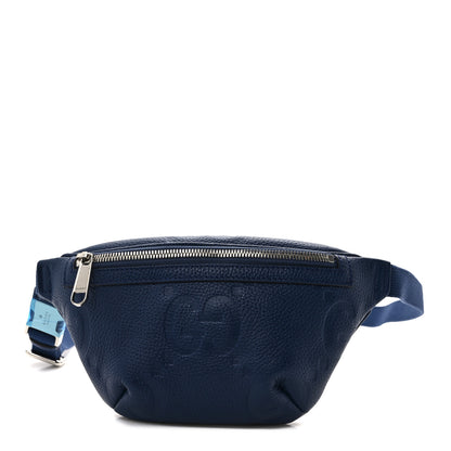 Gucci Piuma Calfskin Jumbo GG Embossed Small Belt Bag Royale 1 of 10
