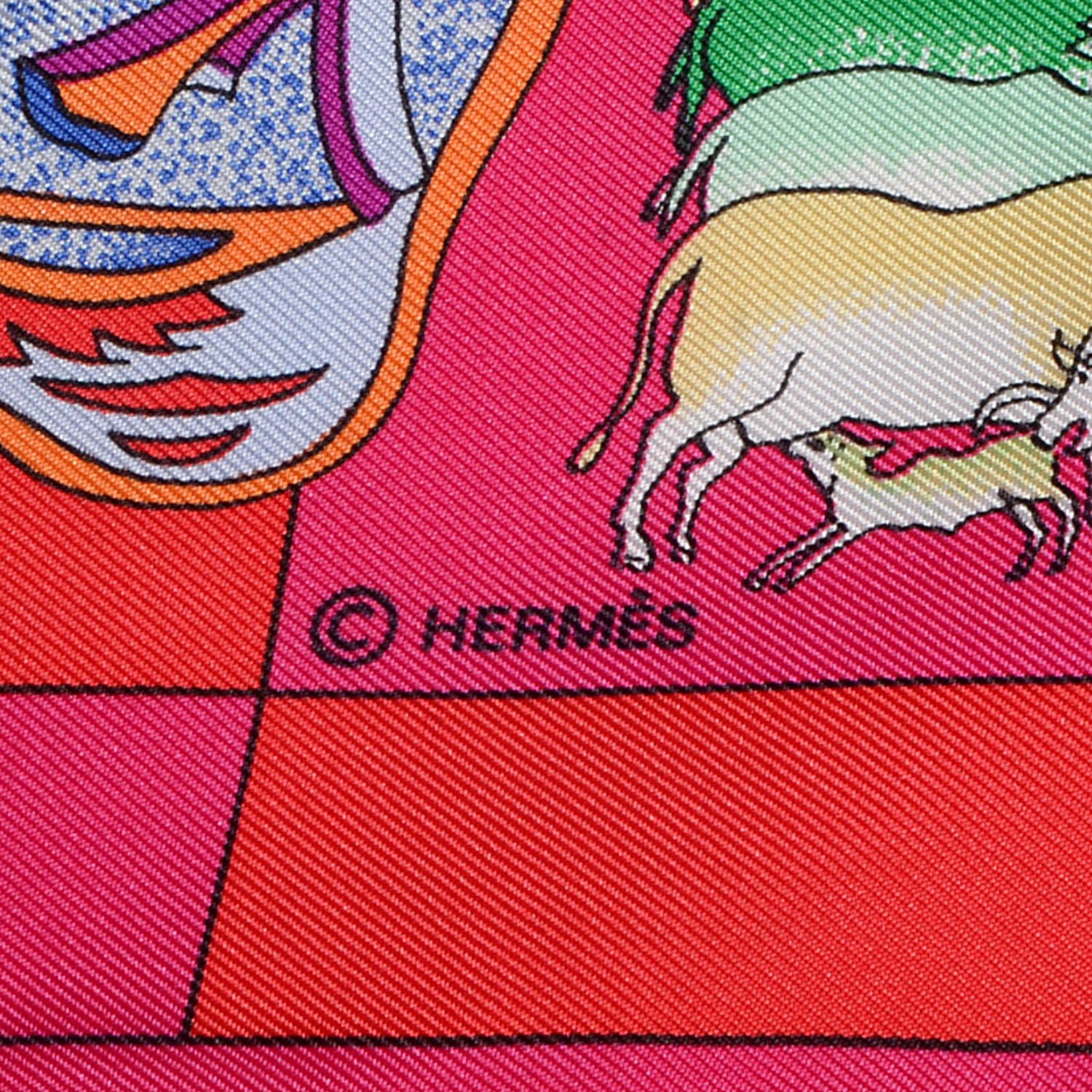Hermes Silk Fantaisies Indiennes Scarf 90 5 of 6