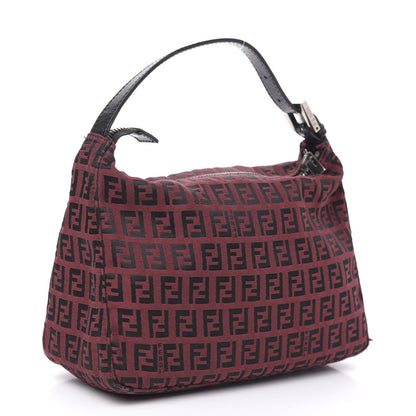 Fendi Zucchino Mini Pochette Red 3 of 11