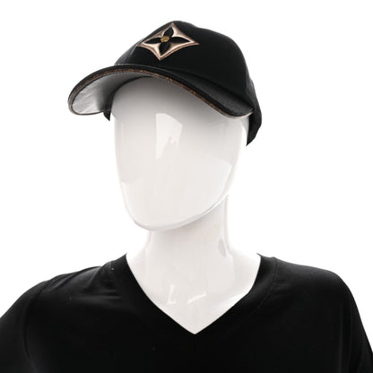 Louis Vuitton Monogram Cotton Jacquard Embroidered LV Day Cap M Black 2 of 11