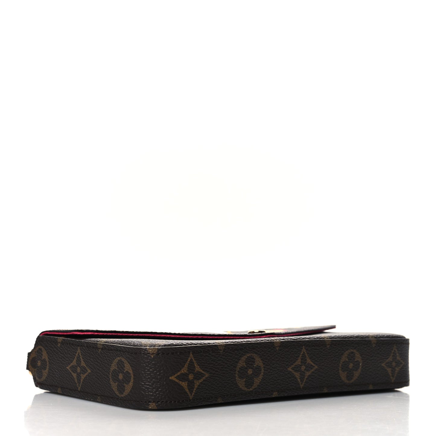Monogram LV Love Lock Pochette Felicie Chain Wallet