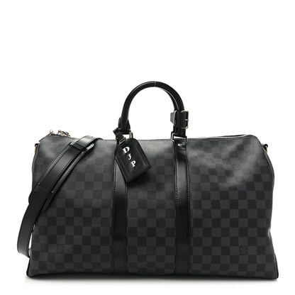 Louis Vuitton Damier Graphite Keepall Bandouliere 45 1 of 14