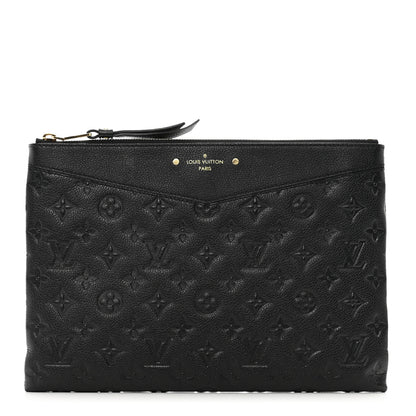 Louis Vuitton Empreinte Daily Pouch Black 1 of 7