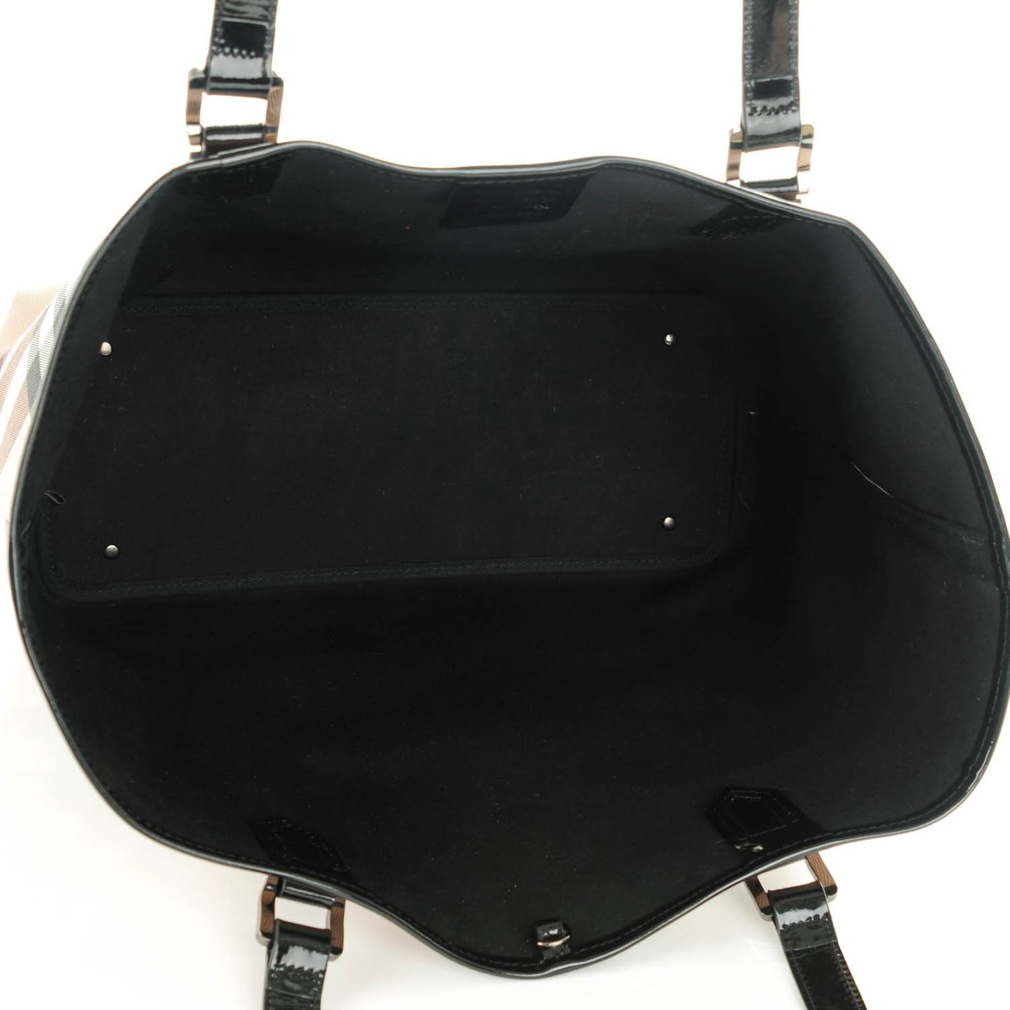 Nova Check Medium Tote Black