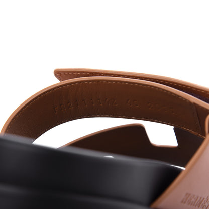 Hermes Calfskin Womens Chypre Sandals 40 Gold 10 of 11