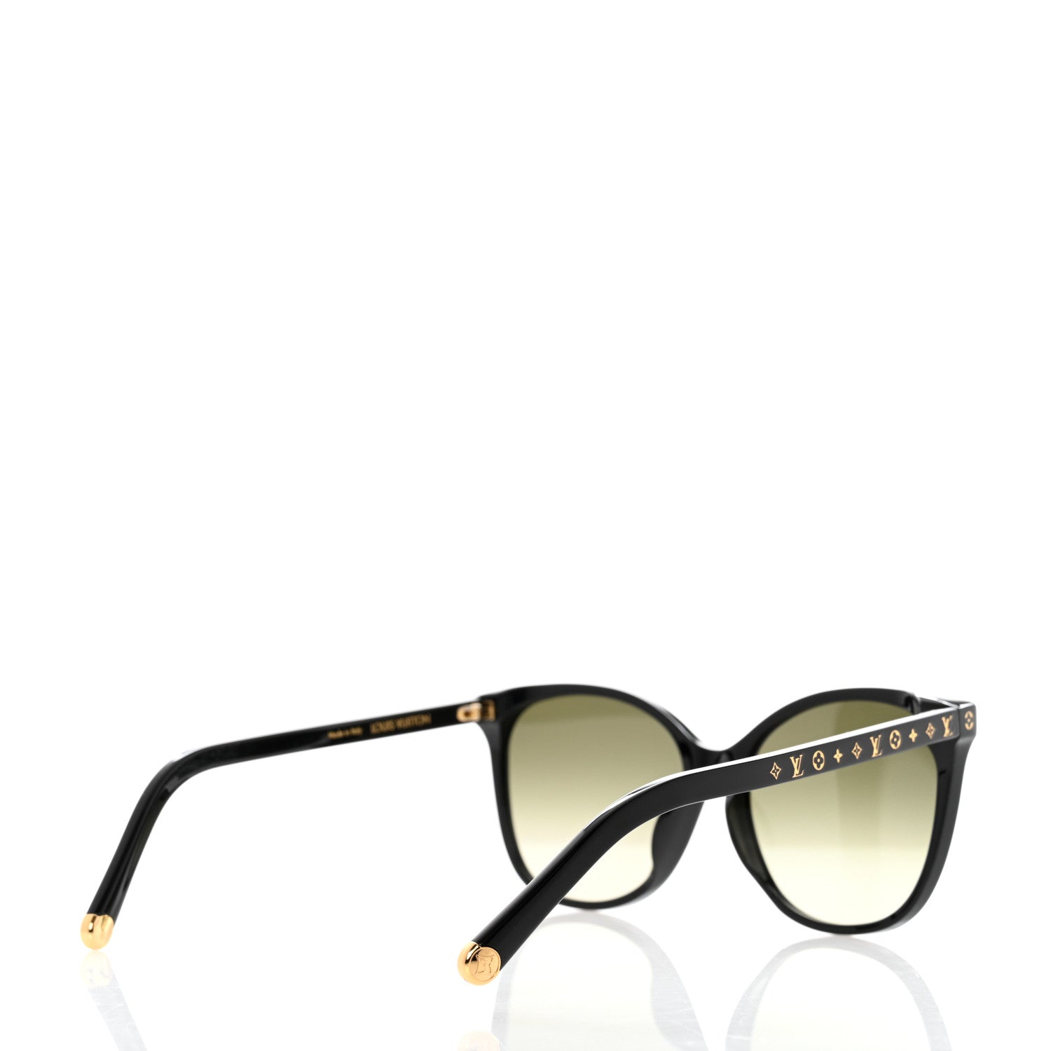 Louis Vuitton Acetate My Monogram Light Cat Eye Sunglasses Z1657E Black 4 of 7