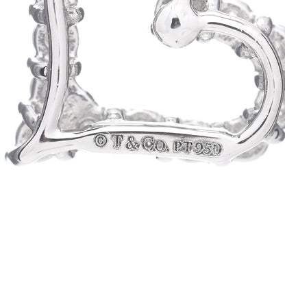 Tiffany Platinum Diamond Mini Heart Charm 3 of 3