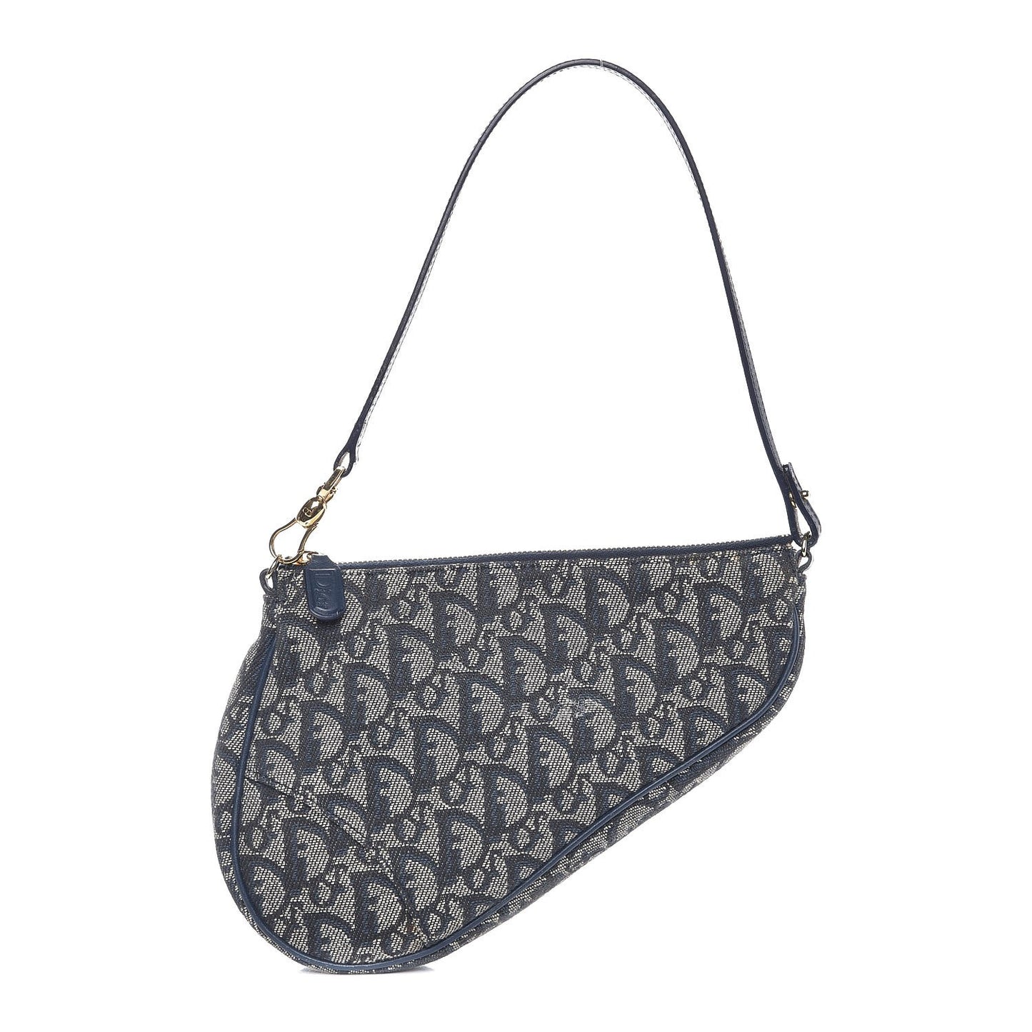 Monogram Mini Saddle Pochette Navy