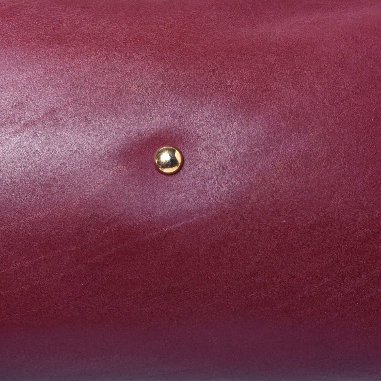 Gucci Calfskin Duilio Brogue Top Handle Bag Burgundy 10 of 11