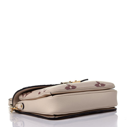 Louis Vuitton Empreinte Monogram Giant Pochette Metis Creme Bois De Rose 4 of 12