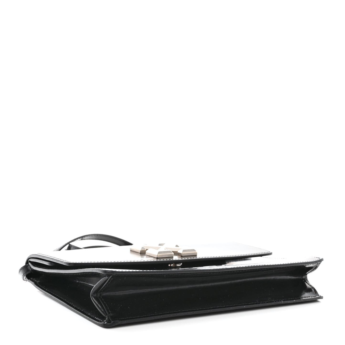 Calfskin Jitney 1.0 Not For Sale Shoulder Bag Black