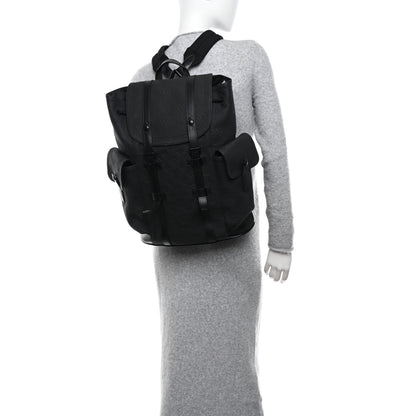 Louis Vuitton Taurillon Monogram Christopher PM Backpack Black 2 of 11