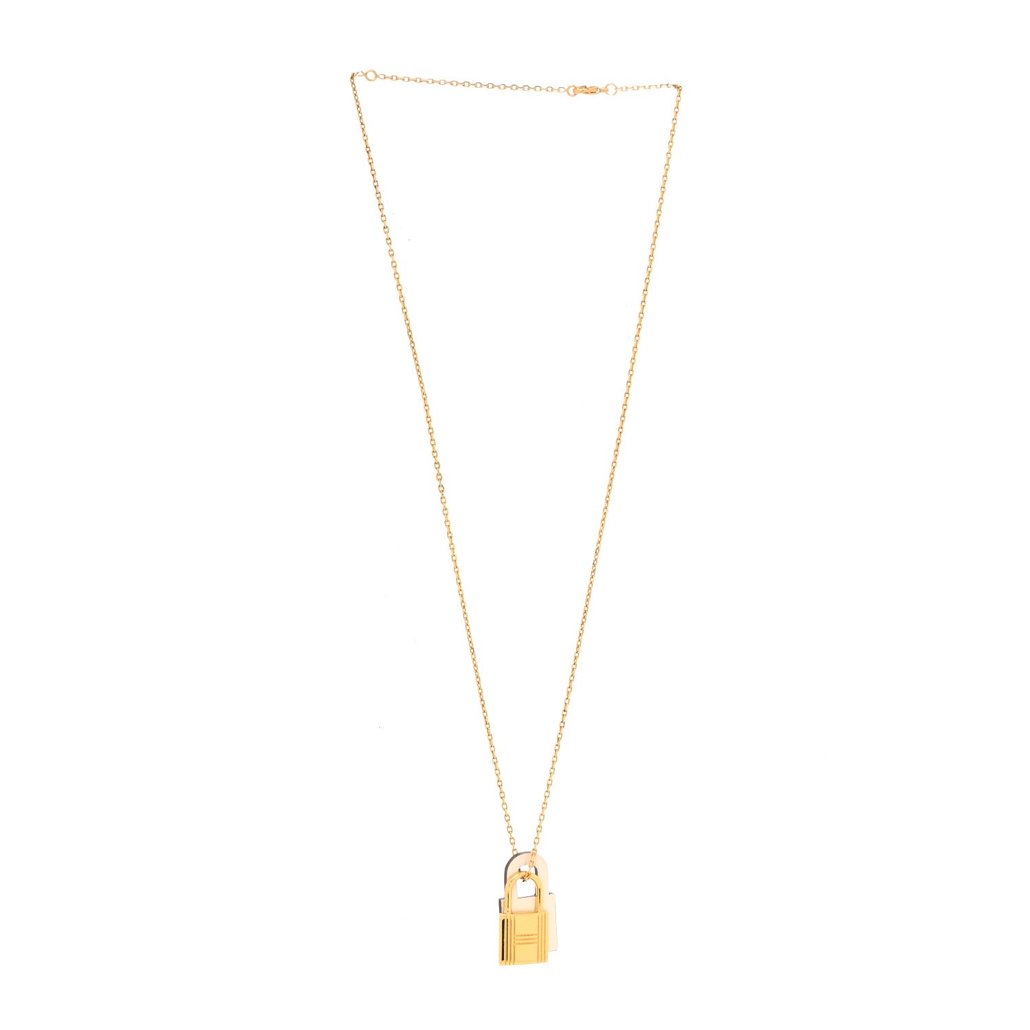 Hermes Swift Small O'Kelly Pendant Necklace Nata 3 of 6