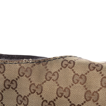 Gucci Monogram Medium Charlotte Hobo Brown 10 of 11