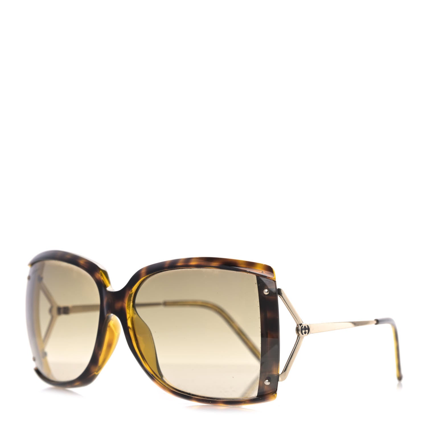 Gucci Oversized Sunglasses GG3549 Tortoise 1 of 5