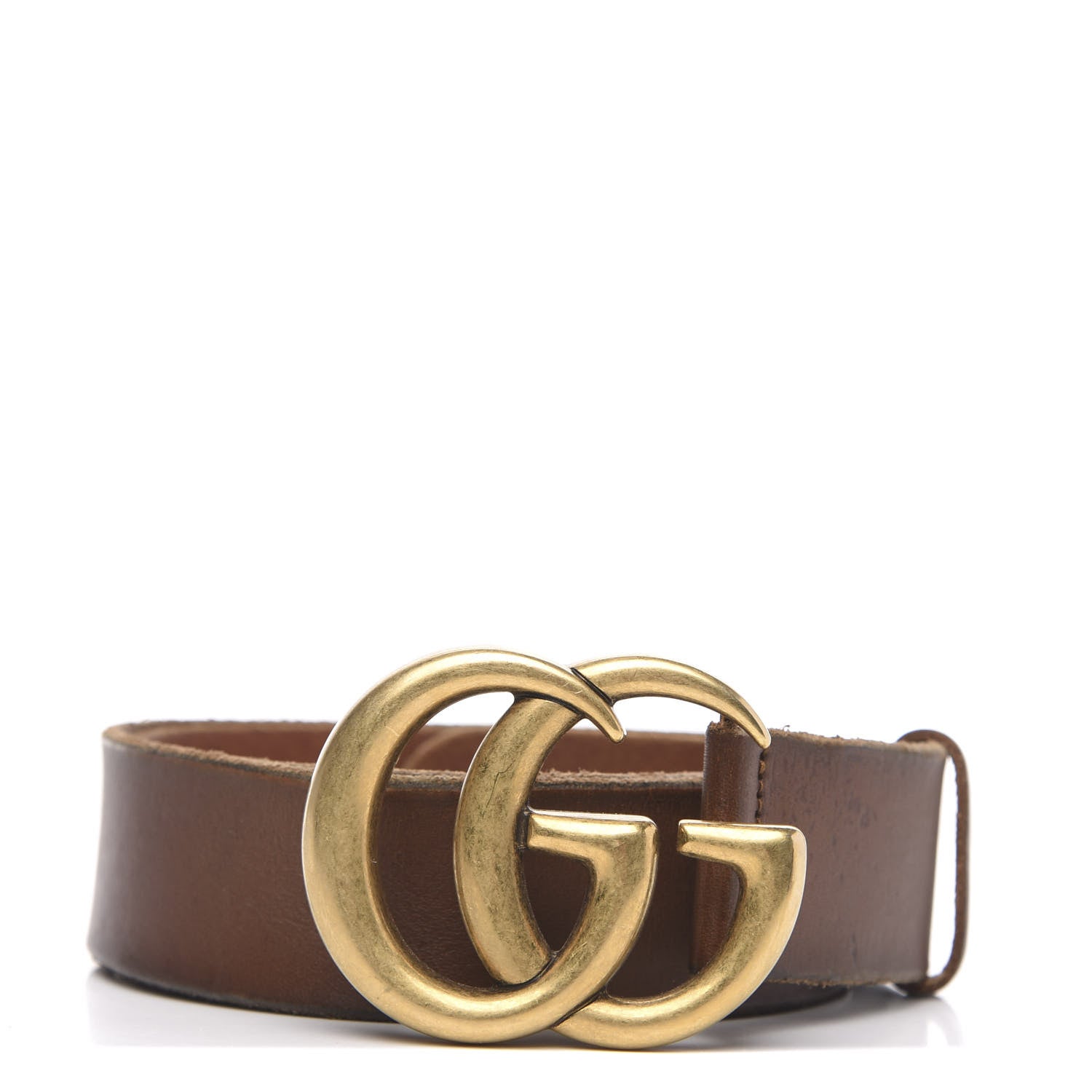 Gucci Faded Calfskin Double G 40mm Belt 85 34 Cuir 1 of 6