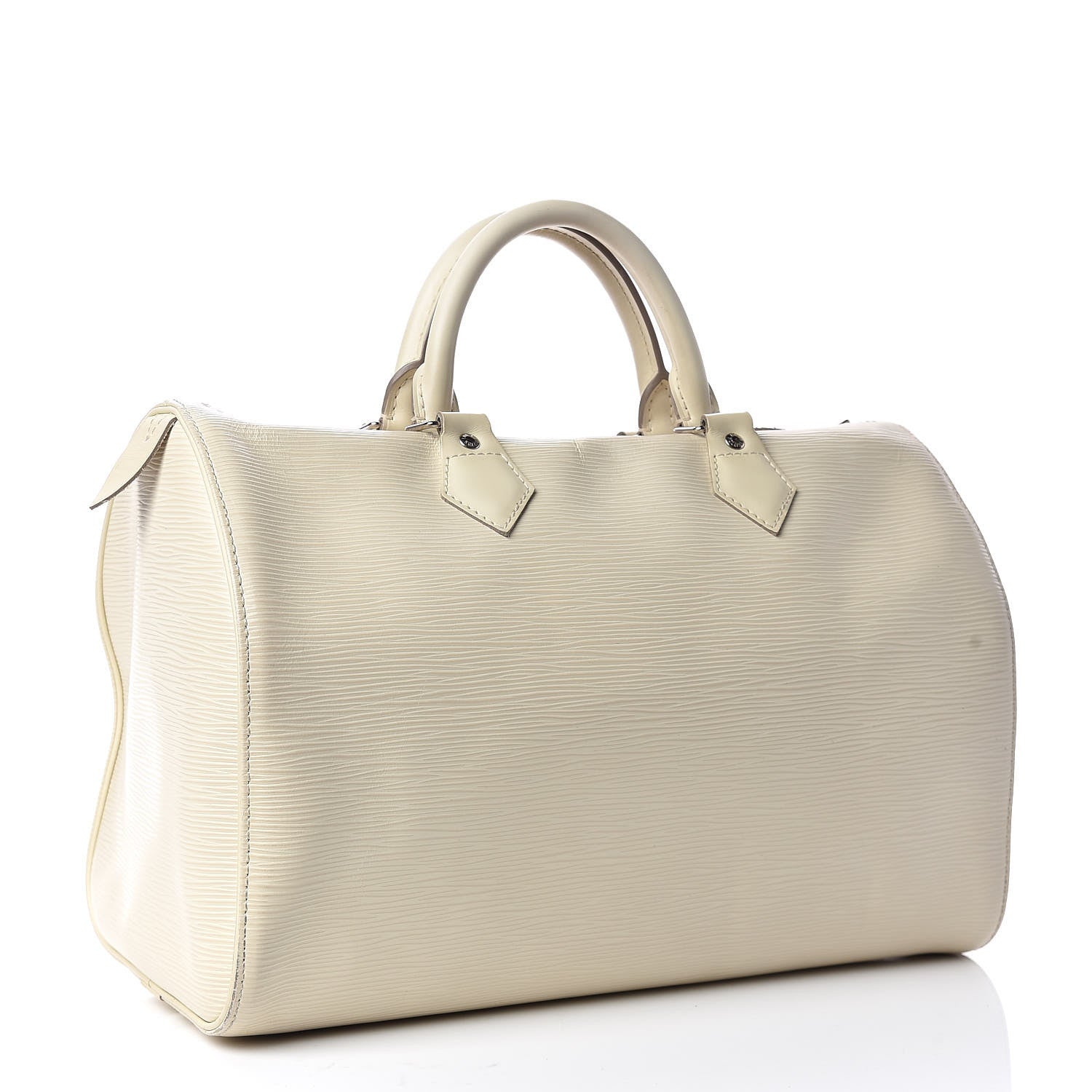Louis Vuitton Epi Speedy 30 Ivory 3 of 19