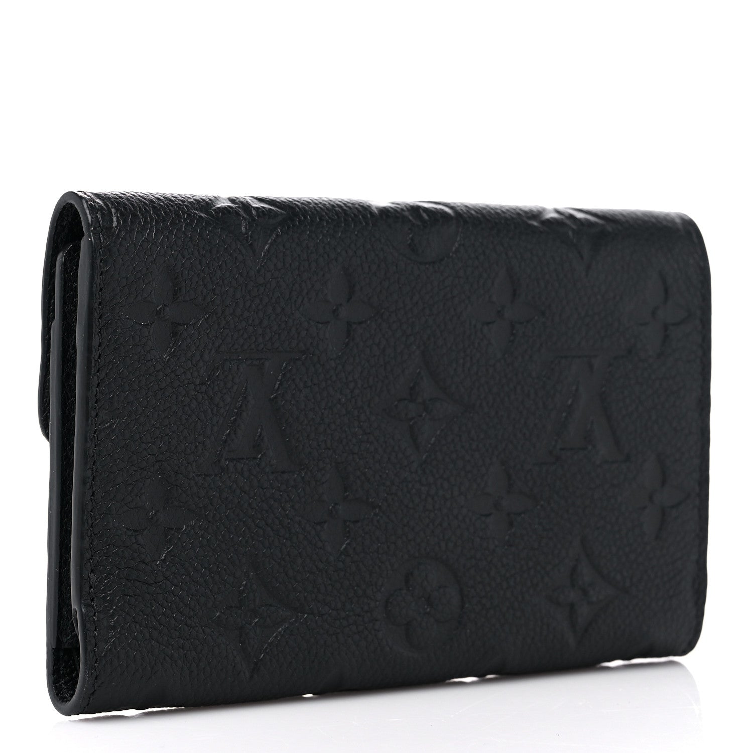 Louis Vuitton Empreinte Compact Curieuse Wallet Black 3 of 9