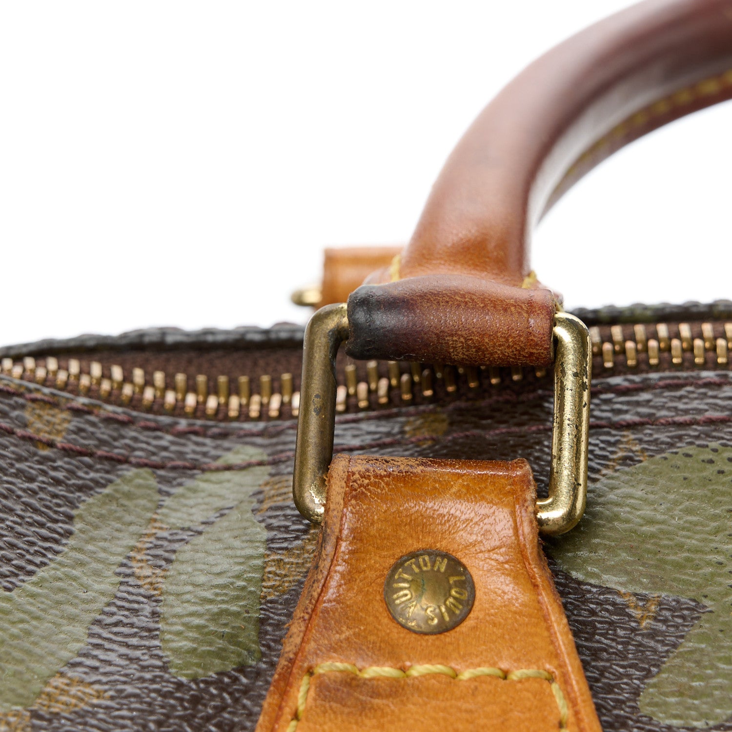Louis Vuitton Monogram Graffiti Speedy 30 Kaki 14 of 14